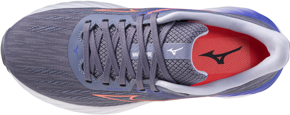 Mizuno Wave Inspire 21 Women's Running Shoes - Grey | Running & Training