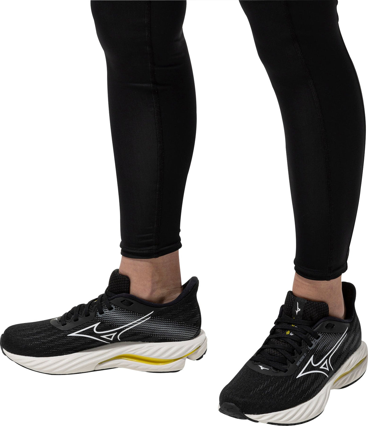 Mizuno Wave Inspire 21 WIDE FIT (D) Women's Running Shoes - Black | Running & Training