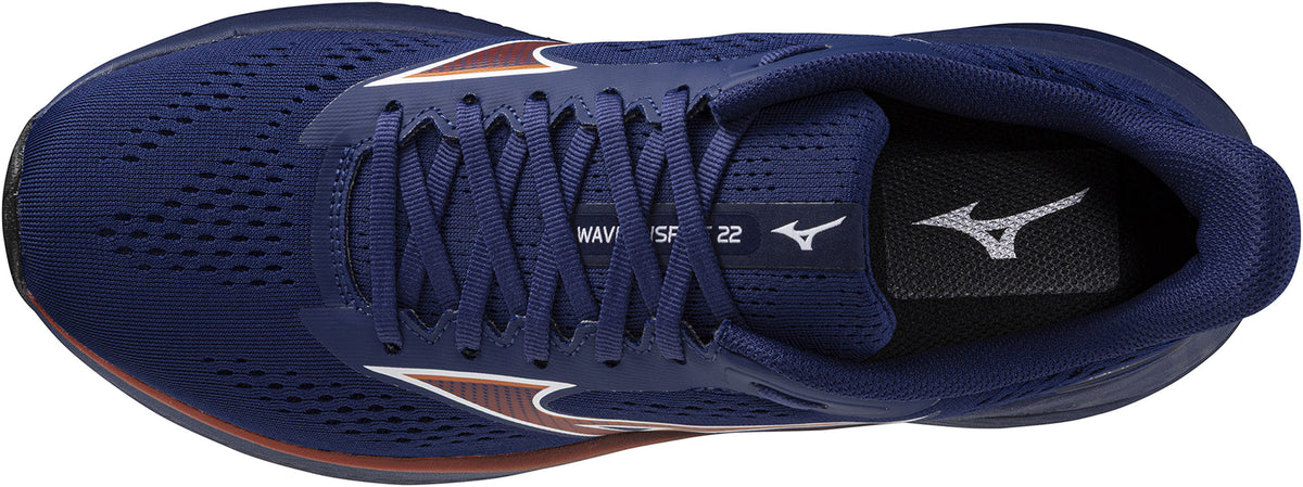 Mizuno Wave Inspire 22 Men's Running Shoes - Blue | Running & Training