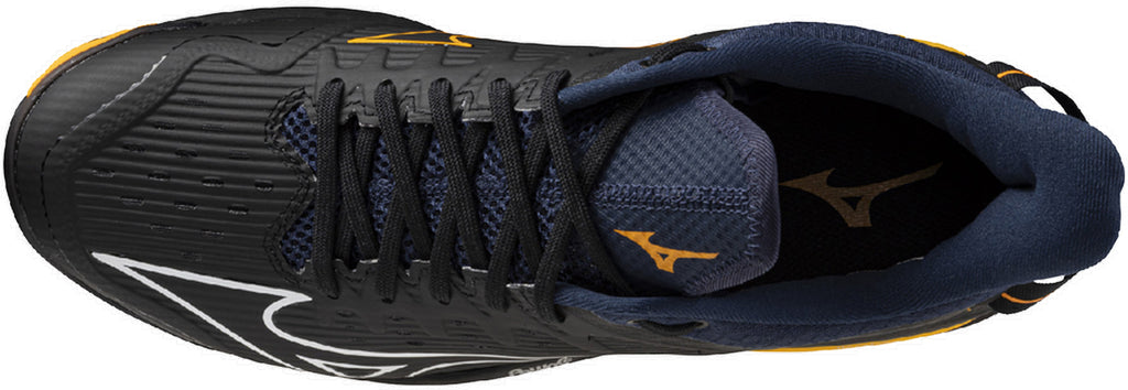 Mizuno Wave Leopardus Hockey Shoes - Black | Training & Fitness