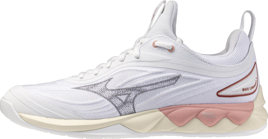 Mizuno Wave Luminous 3 Women's Court Shoes - White | Training & Fitness