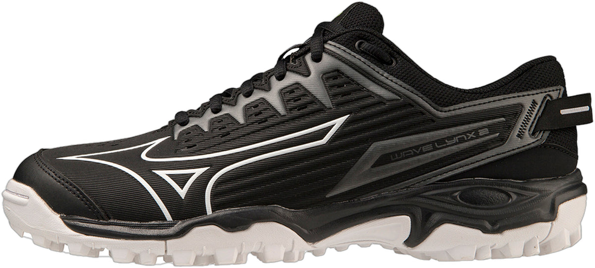 Mizuno Wave Lynx 2 Hockey Shoes - Black | Training & Fitness