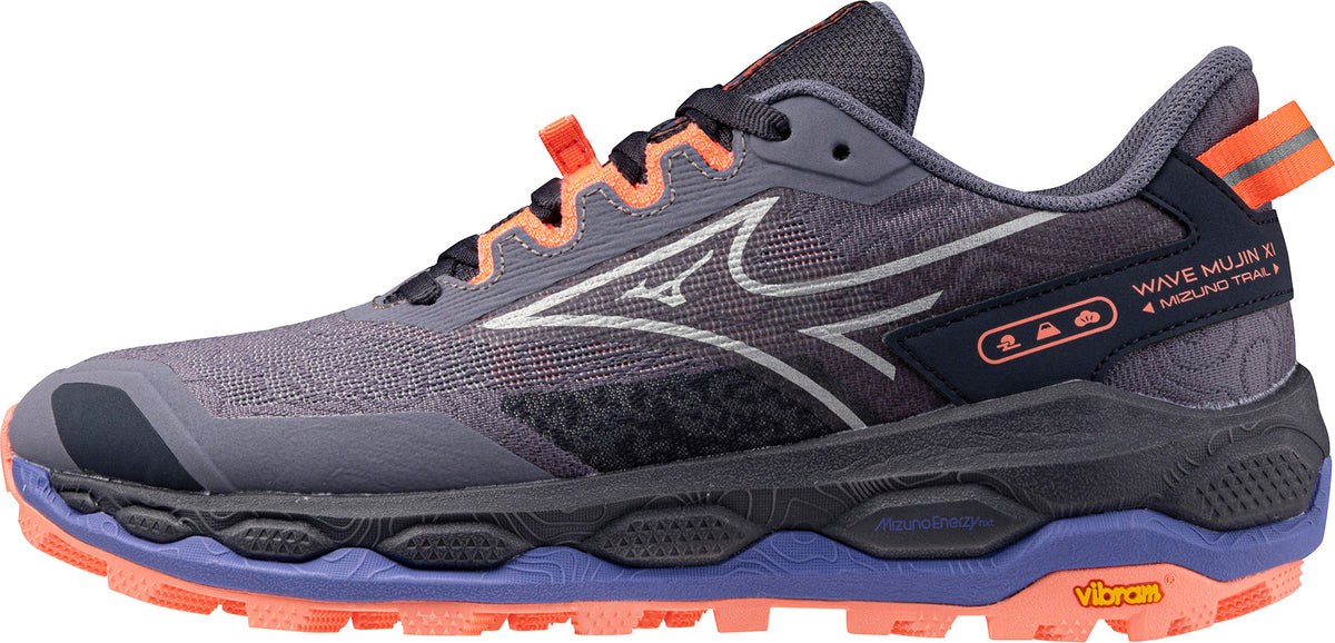 Mizuno Wave Mujin 11 Women's Trail Running Shoes - Grey | Trail Running