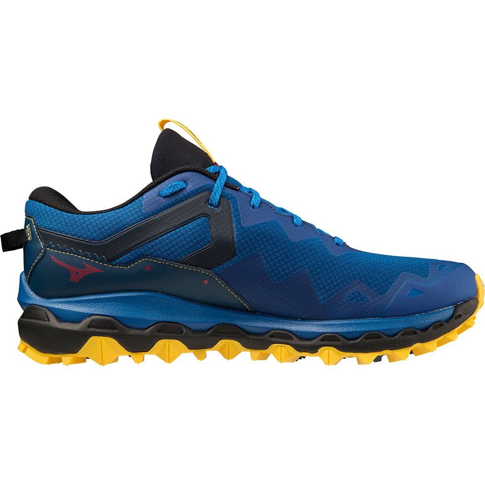 Mizuno Wave Mujin 9 Men's Trail Running Shoes - Blue | Trail Running