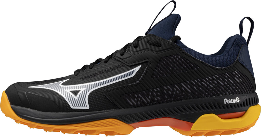Mizuno Wave Panthera 2 Hockey Shoes - Black | Training & Fitness