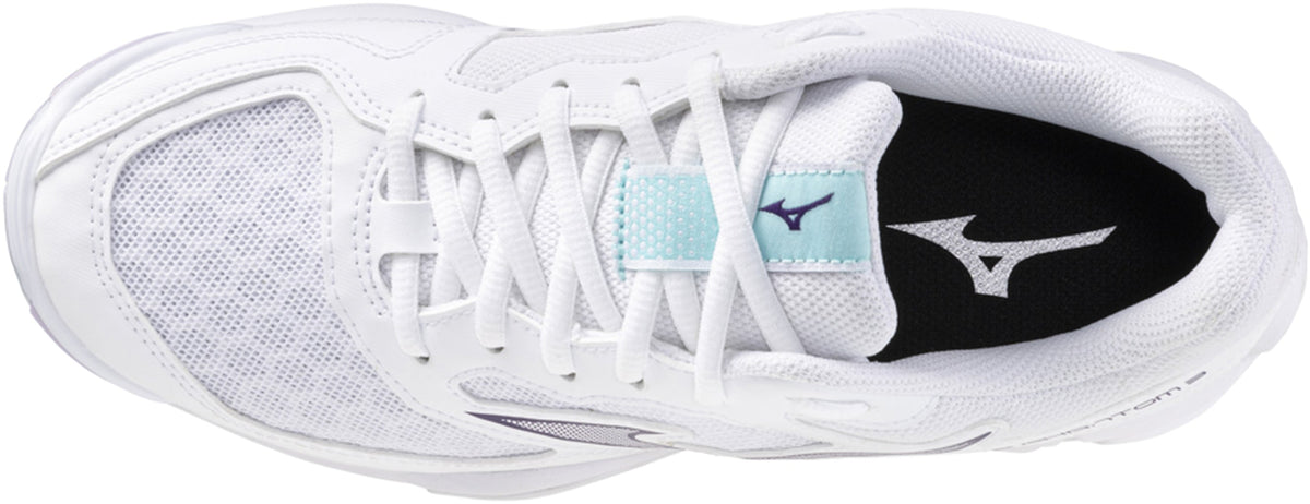 Mizuno Wave Phantom 3 Women's Court Shoes - White | Training & Fitness