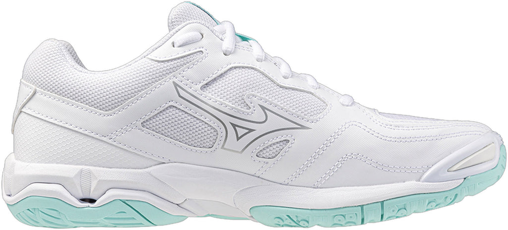 Mizuno Wave Phantom 3 Women's Court Shoes - White | Training & Fitness