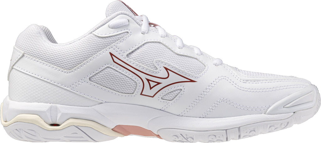 Mizuno Wave Phantom 3 Women's Court Shoes - White | Training & Fitness