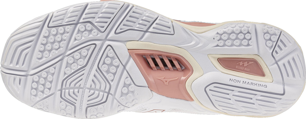 Mizuno Wave Phantom 3 Women's Court Shoes - White | Training & Fitness