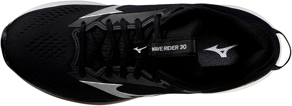 Mizuno Wave Rider 30 WIDE FIT Men's Running Shoes - Black | Running & Training