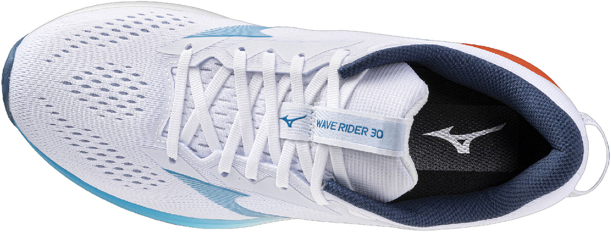 Mizuno Wave Rider 30 Men's Running Shoes - White | Running & Training
