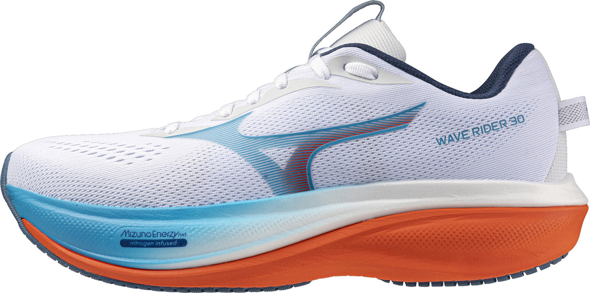 Mizuno Wave Rider 30 Men's Running Shoes - White | Running & Training