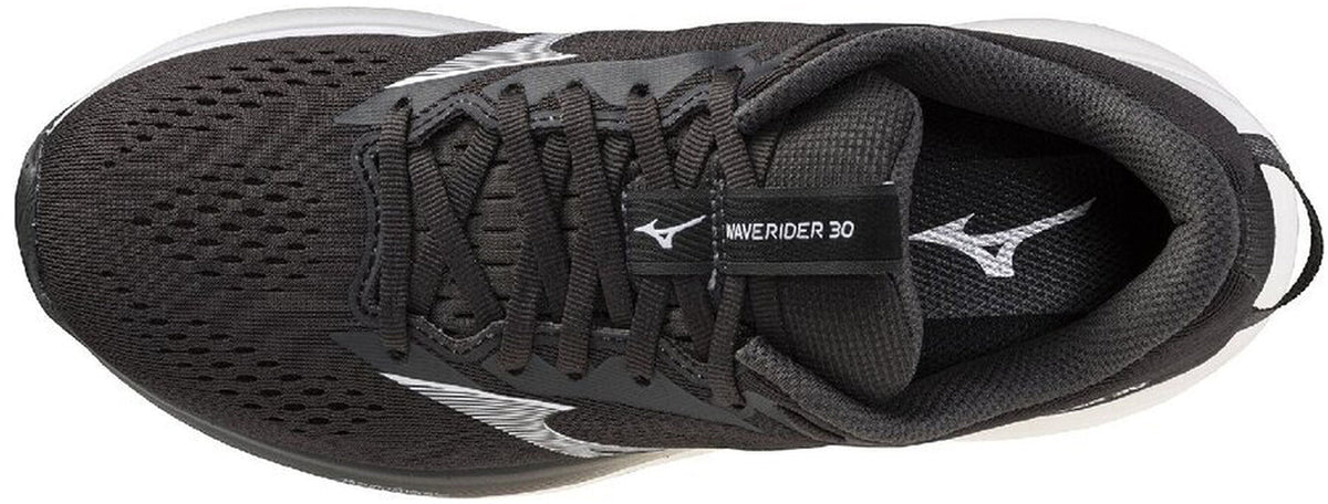 Mizuno Wave Rider 30 WIDE FIT Women's Running Shoes - Black | Running & Training