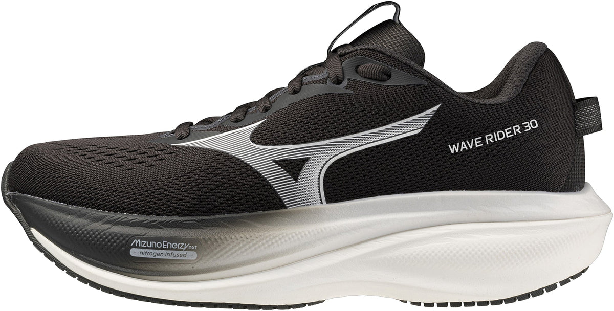 Mizuno Wave Rider 30 WIDE FIT Women's Running Shoes - Black | Running & Training