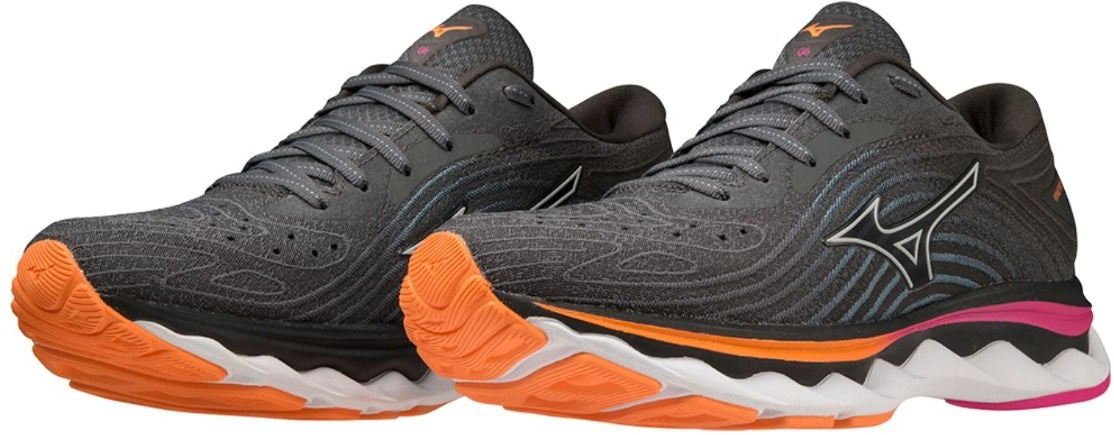 Mizuno Wave Sky 6 Women's Running Shoes - Grey | Running & Training