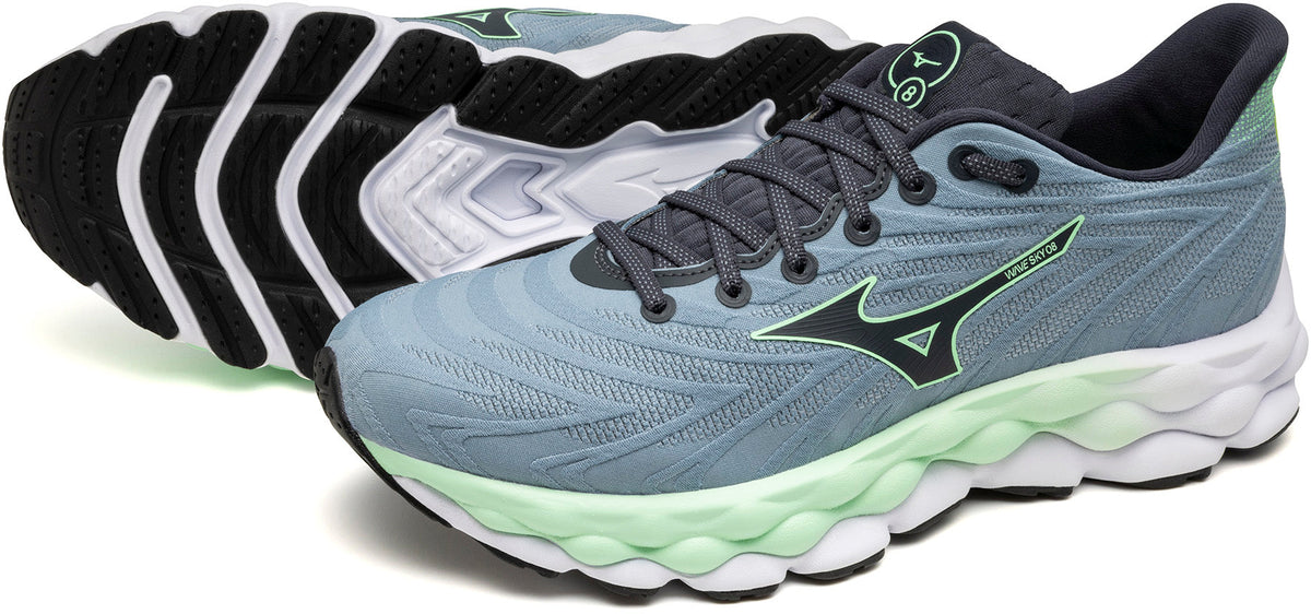 Mizuno Wave Sky 8 Men's Running Shoes - Blue | Running & Training