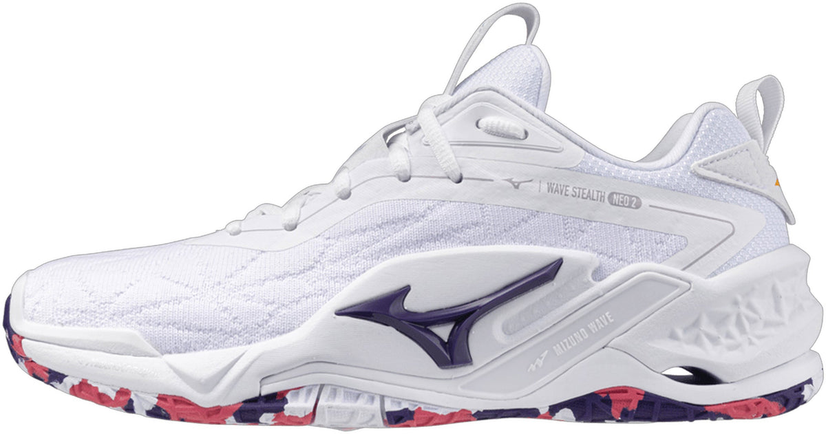 Mizuno Wave Stealth Neo 2 Women's Netball Shoes - White | Training & Fitness