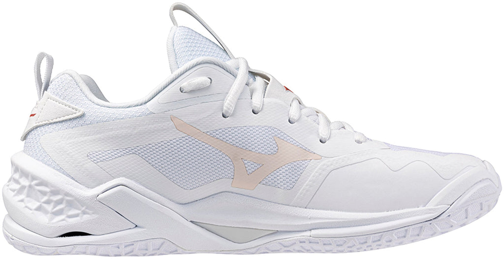Mizuno Wave Stealth Neo 2 Women's Netball Shoes - White | Training & Fitness