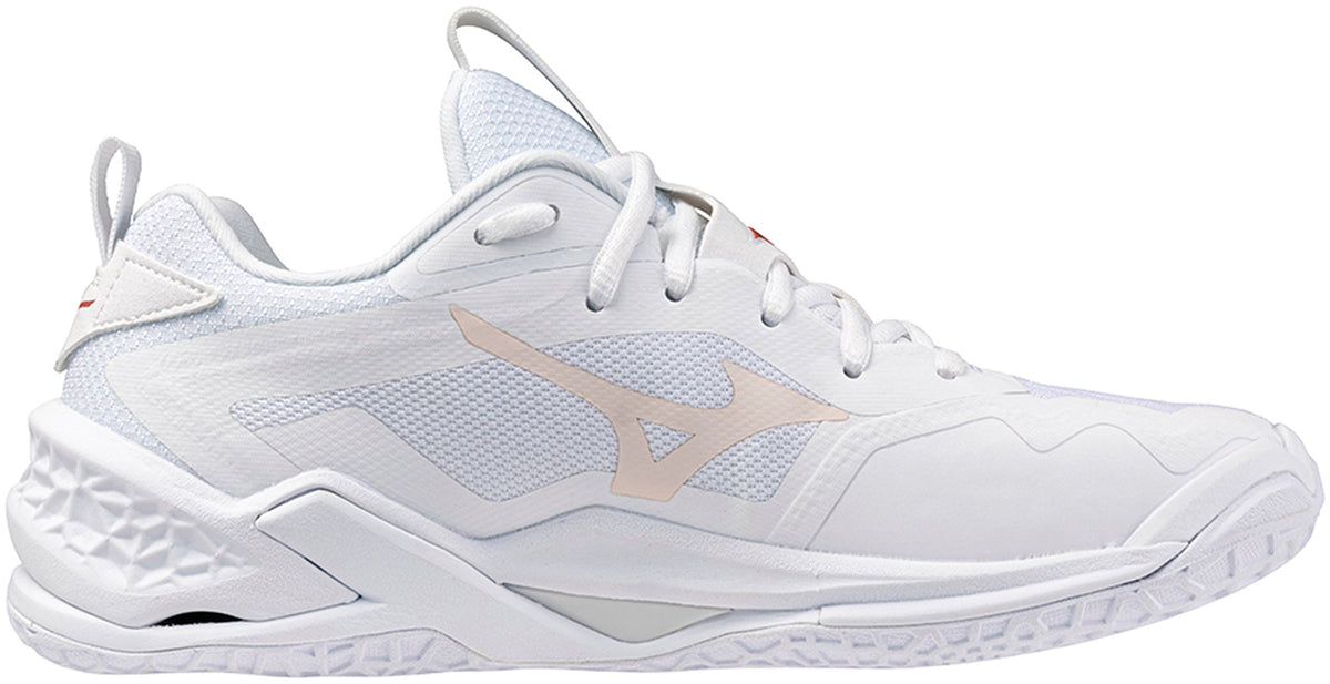 Mizuno Wave Stealth Neo 2 Women's Netball Shoes - White | Training & Fitness