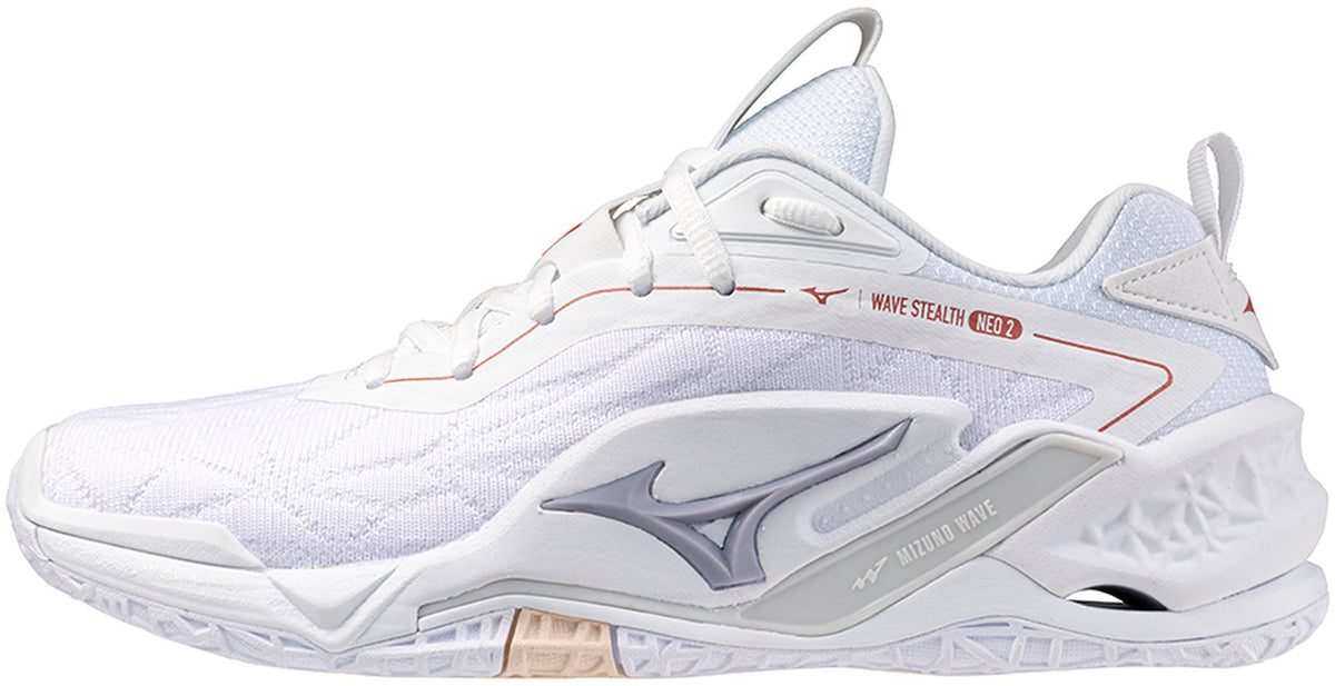 Mizuno Wave Stealth Neo 2 Women's Netball Shoes - White | Training & Fitness