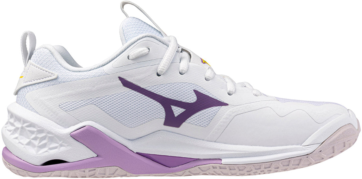 Mizuno Wave Stealth Neo 2 Women's Netball Shoes - White | Training & Fitness