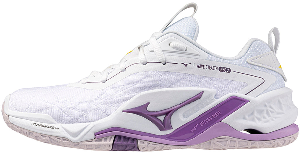 Mizuno Wave Stealth Neo 2 Women's Netball Shoes - White | Training & Fitness
