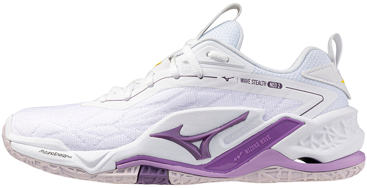 Mizuno Wave Stealth Neo 2 Women's Netball Shoes - White | Training & Fitness