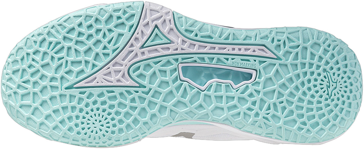 Mizuno Wave Stealth Neo 2 Women's Netball Shoes - White | Training & Fitness