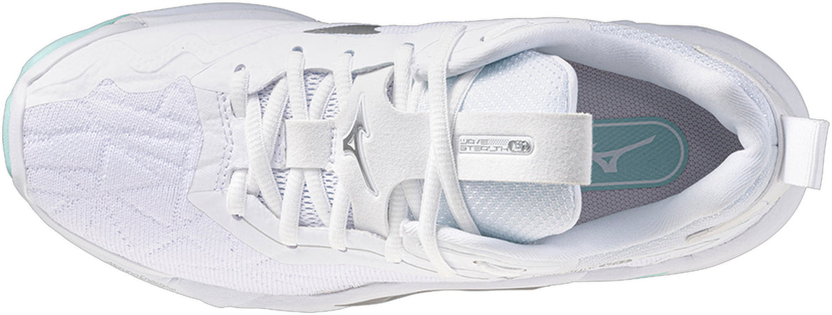 Mizuno Wave Stealth Neo 2 Women's Netball Shoes - White | Training & Fitness