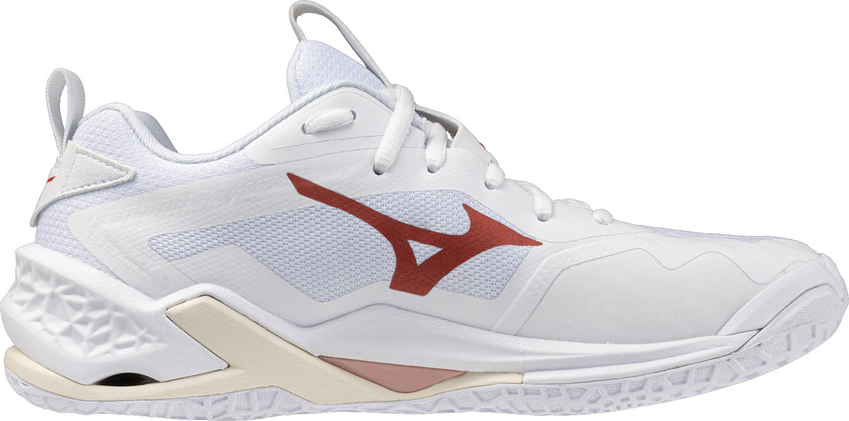 Mizuno Wave Stealth Neo 2 Women's Netball Shoes - White | Training & Fitness