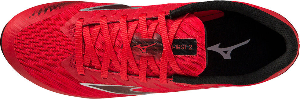Mizuno X First 2 Running Spikes - Red | Running & Training