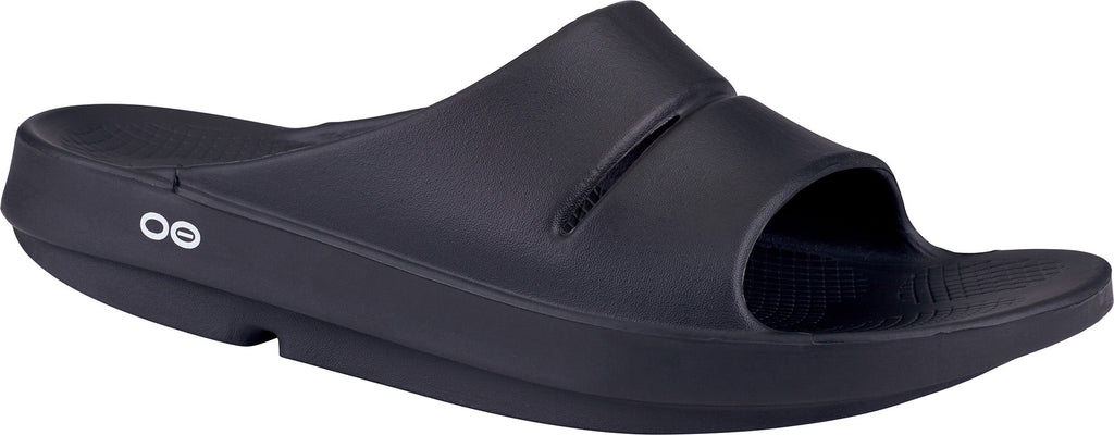 Oofos OOahh Recovery Sliders - Black | Everyday Comfort