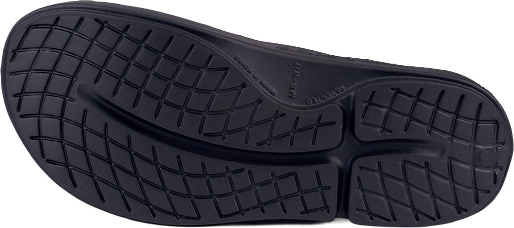 Oofos OOahh Recovery Sliders - Black | Everyday Comfort