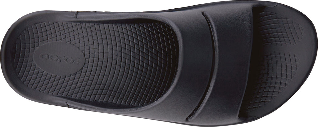 Oofos OOahh Recovery Sliders - Black | Everyday Comfort