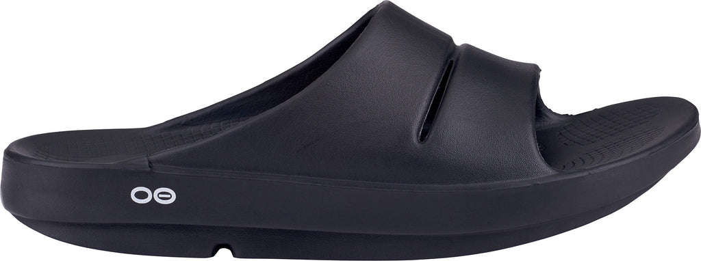 Oofos OOahh Recovery Sliders - Black | Everyday Comfort
