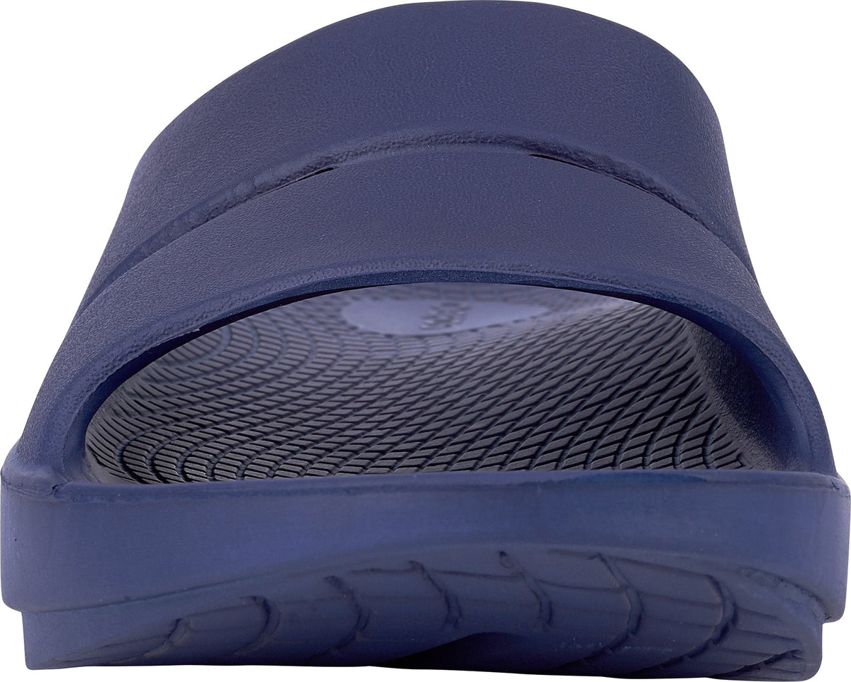 Oofos OOahh Recovery Sliders - Blue | Everyday Comfort