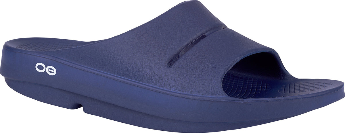 Oofos OOahh Recovery Sliders - Blue | Everyday Comfort
