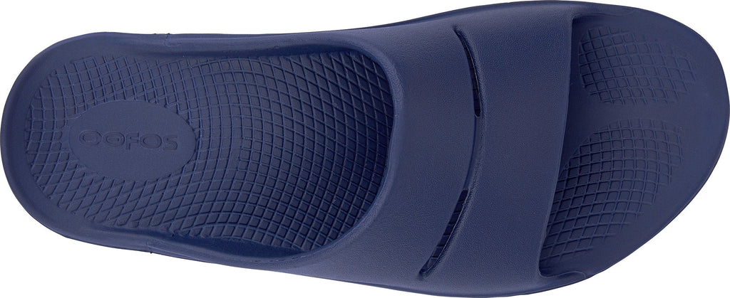 Oofos OOahh Recovery Sliders - Blue | Everyday Comfort