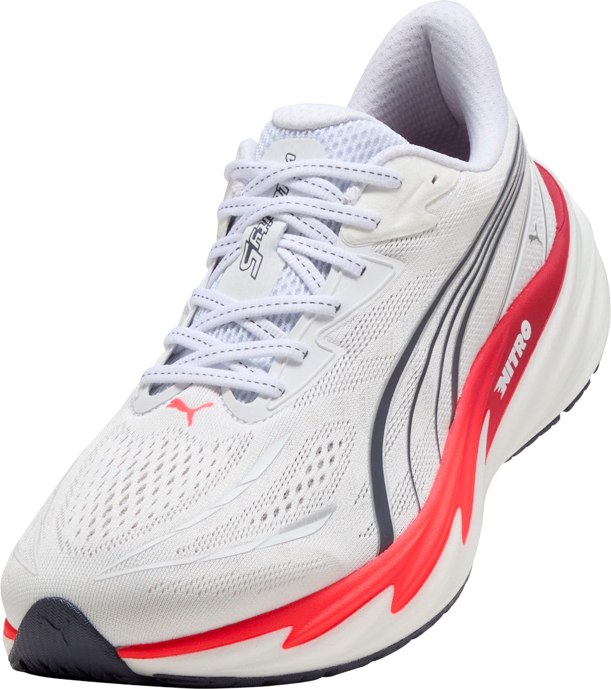 Puma Velocity Nitro 5 WIDE FIT Men's Running Shoes - White | Running & Training