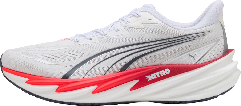 Puma Velocity Nitro 5 WIDE FIT Men's Running Shoes - White | Running & Training