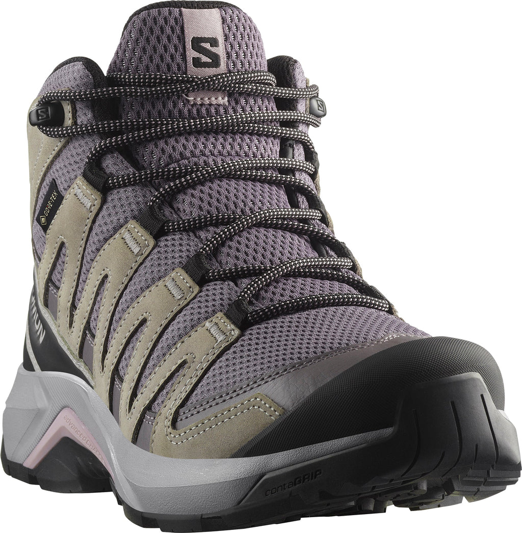 Salomon X-Adventure Recon Mid GORE-TEX Women's Walking Shoes - Grey | Outdoor Performance