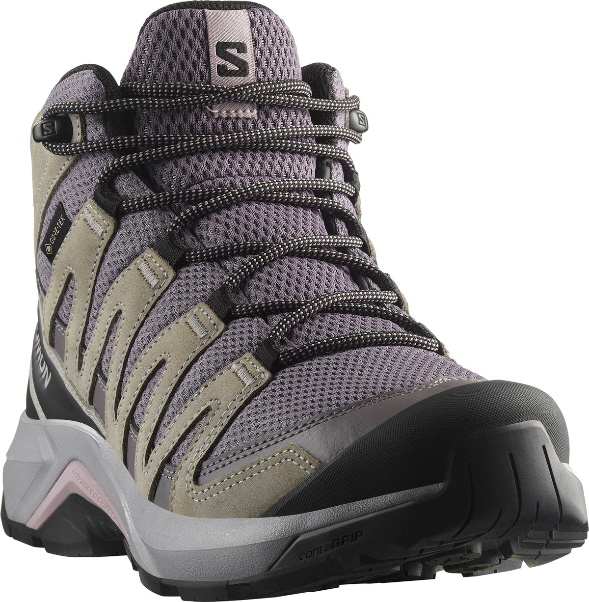 Salomon X-Adventure Recon Mid GORE-TEX Women's Walking Shoes - Grey | Outdoor Performance