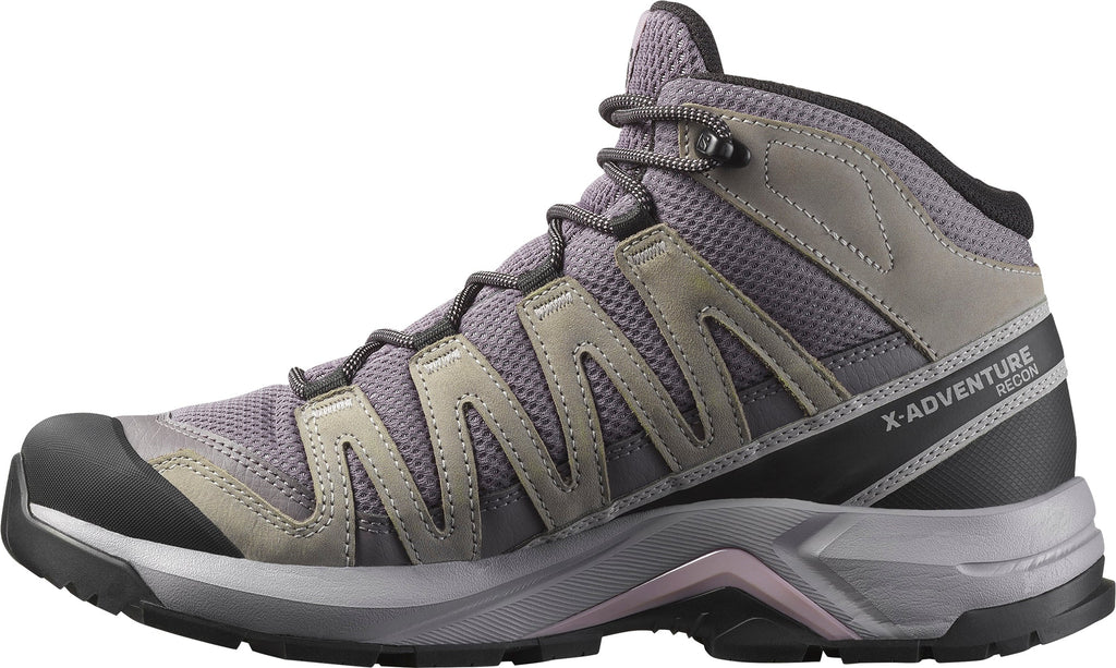 Salomon X-Adventure Recon Mid GORE-TEX Women's Walking Shoes - Grey | Outdoor Performance