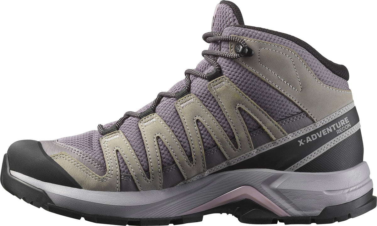 Salomon X-Adventure Recon Mid GORE-TEX Women's Walking Shoes - Grey | Outdoor Performance