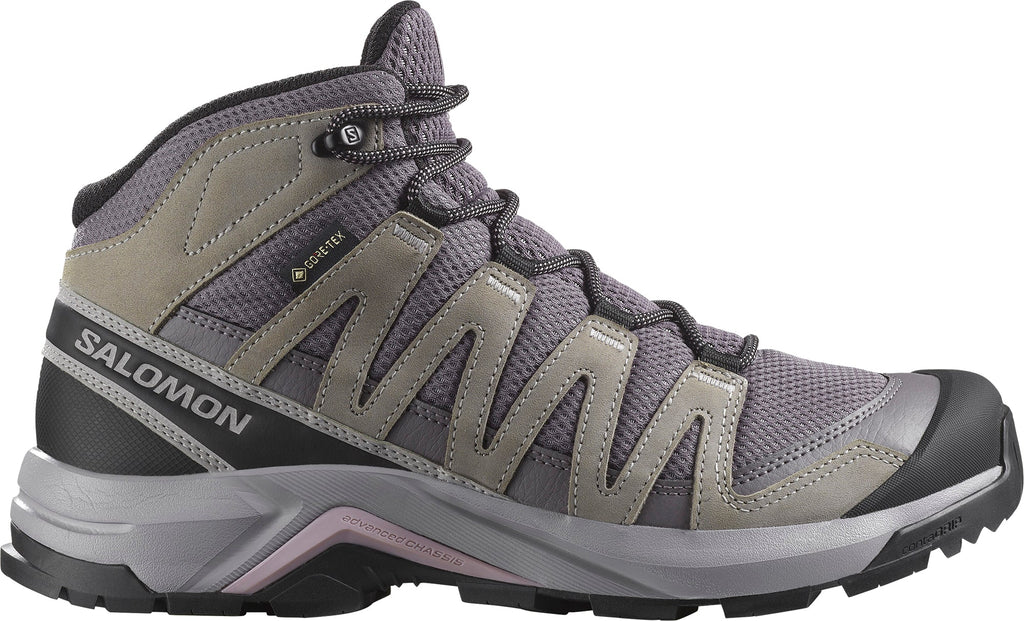 Salomon X-Adventure Recon Mid GORE-TEX Women's Walking Shoes - Grey | Outdoor Performance