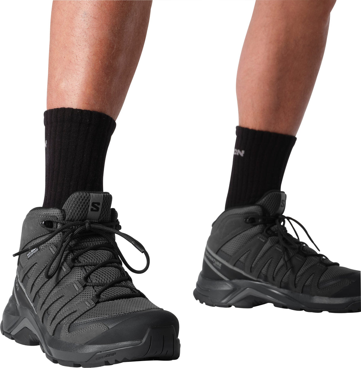 Salomon X-Adventure Recon Mid GORE-TEX Men's Walking Shoes - Black | Outdoor Performance