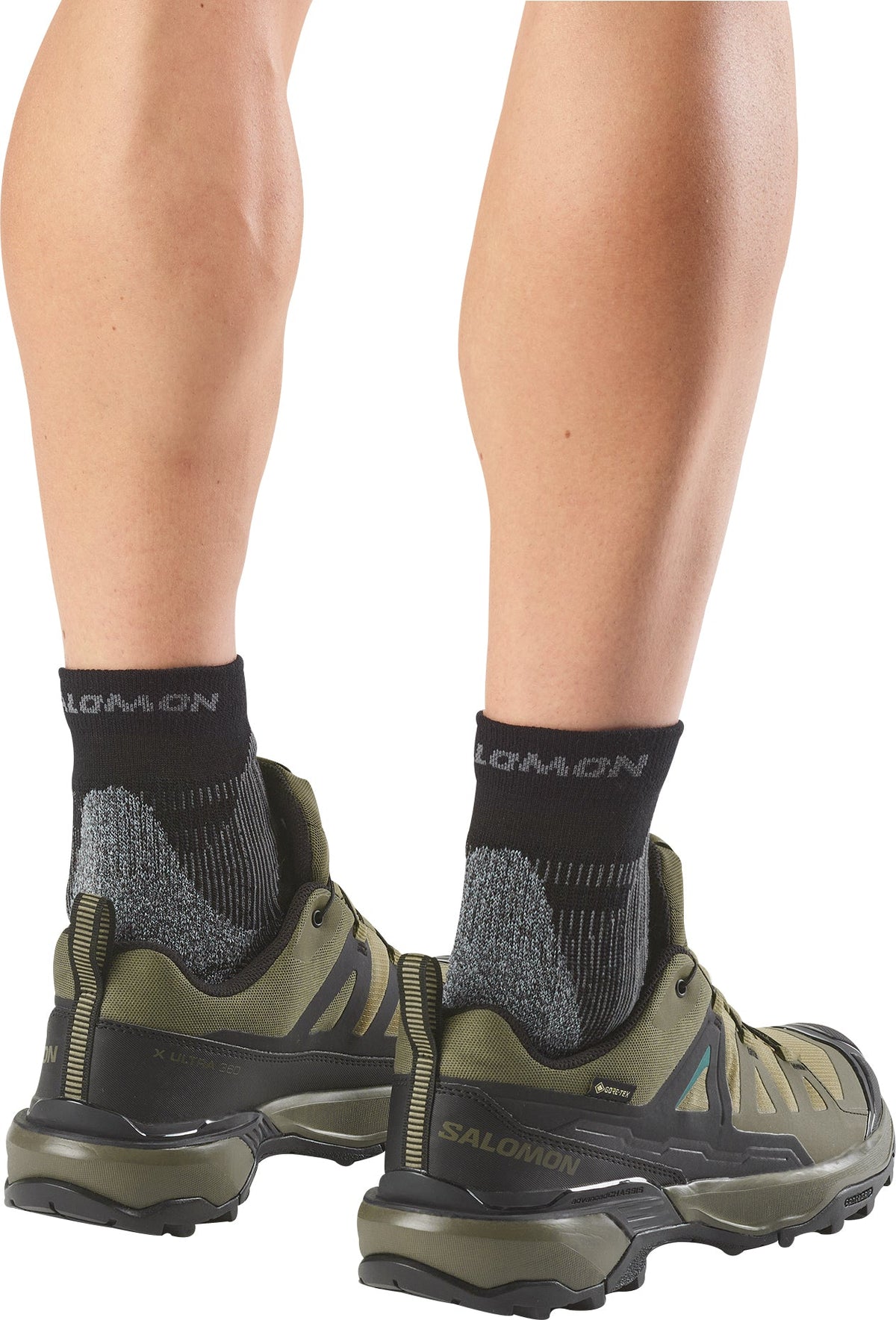 Salomon X Ultra 360 GORE-TEX Men's Walking Shoes - Green | Outdoor Performance