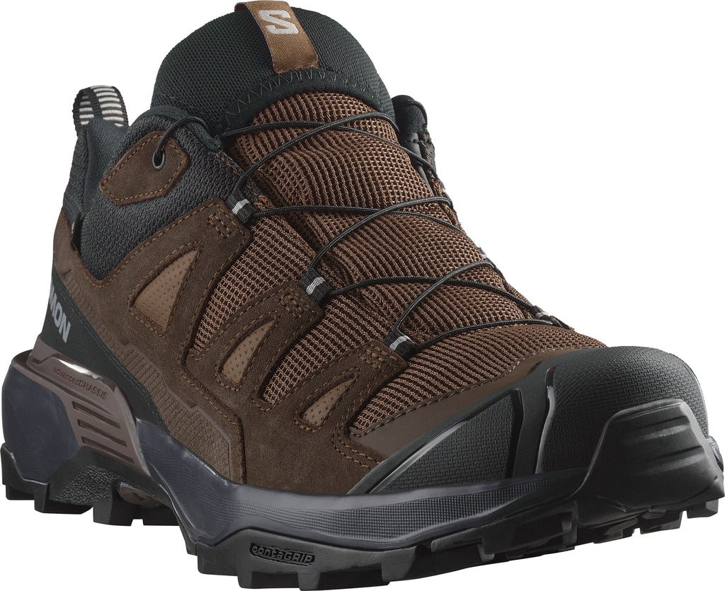 Salomon X Ultra 360 Leather GORE-TEX Men's Walking Shoes - Brown | Outdoor Performance