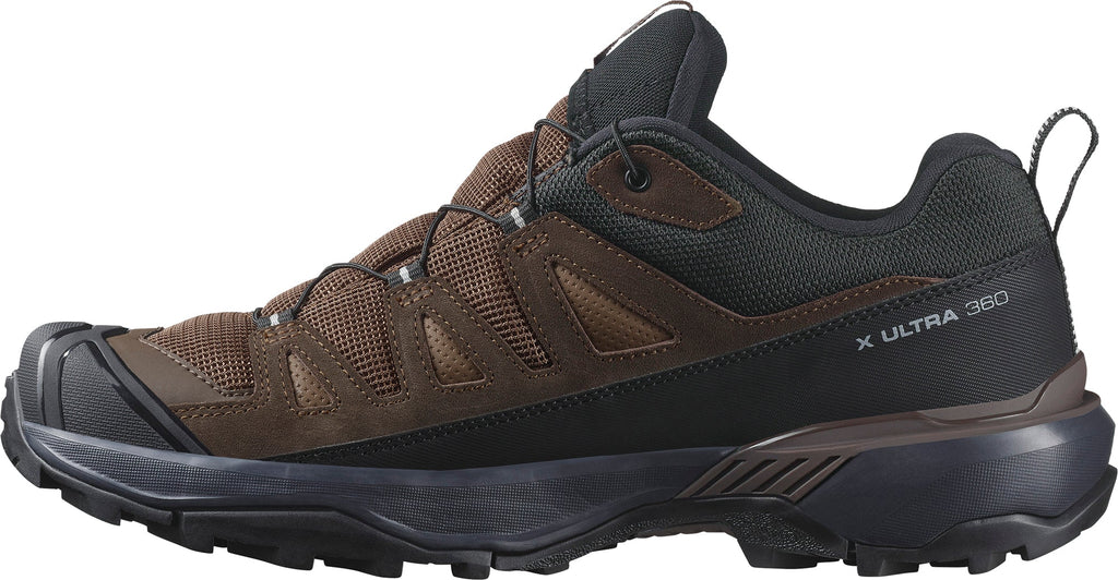 Salomon X Ultra 360 Leather GORE-TEX Men's Walking Shoes - Brown | Outdoor Performance