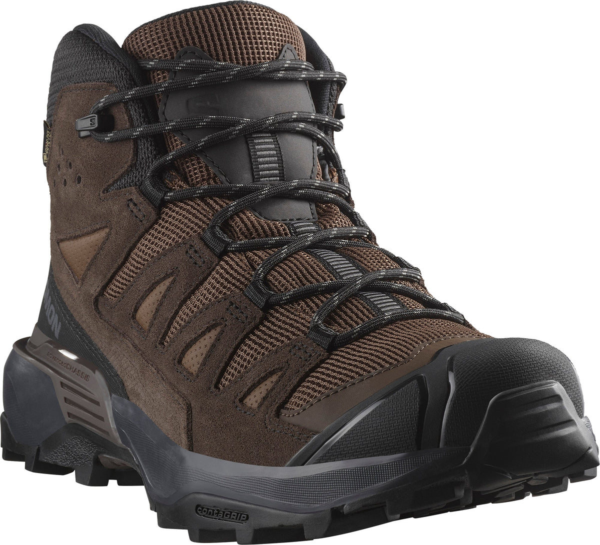 Salomon X Ultra 360 Leather Mid GORE-TEX Men's Walking Boots - Brown | Outdoor Performance